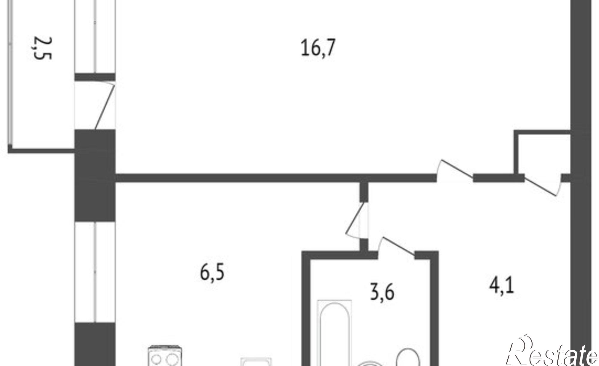 Купить квартиру за 2 099 000 рублей на Советская улица, 23